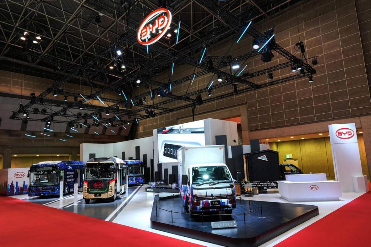 在SHARK皮卡和海豚沖浪后,比亞迪再為海外量身打造新車K-EV