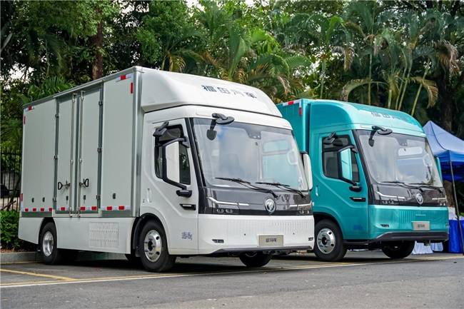 高端進化 智慧破界 全新啟明星平臺歐馬可純電輕卡亮相珠三角