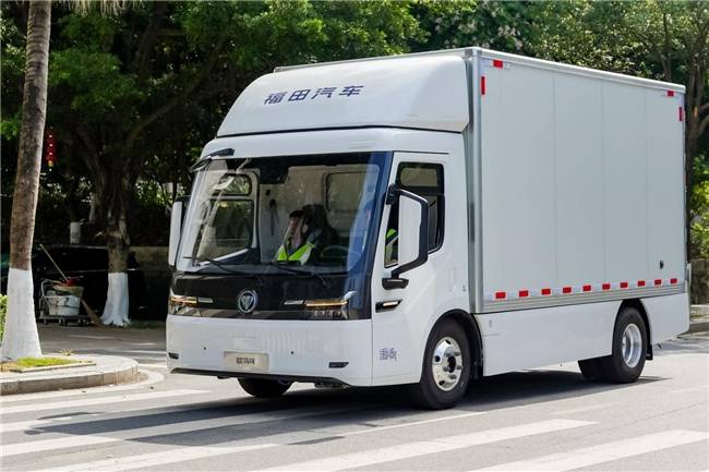 高端進化 智慧破界 全新啟明星平臺歐馬可純電輕卡亮相珠三角