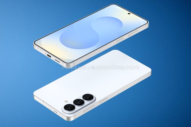 三星 Galaxy S26+ 手機渲染圖曝光:藥丸狀相機