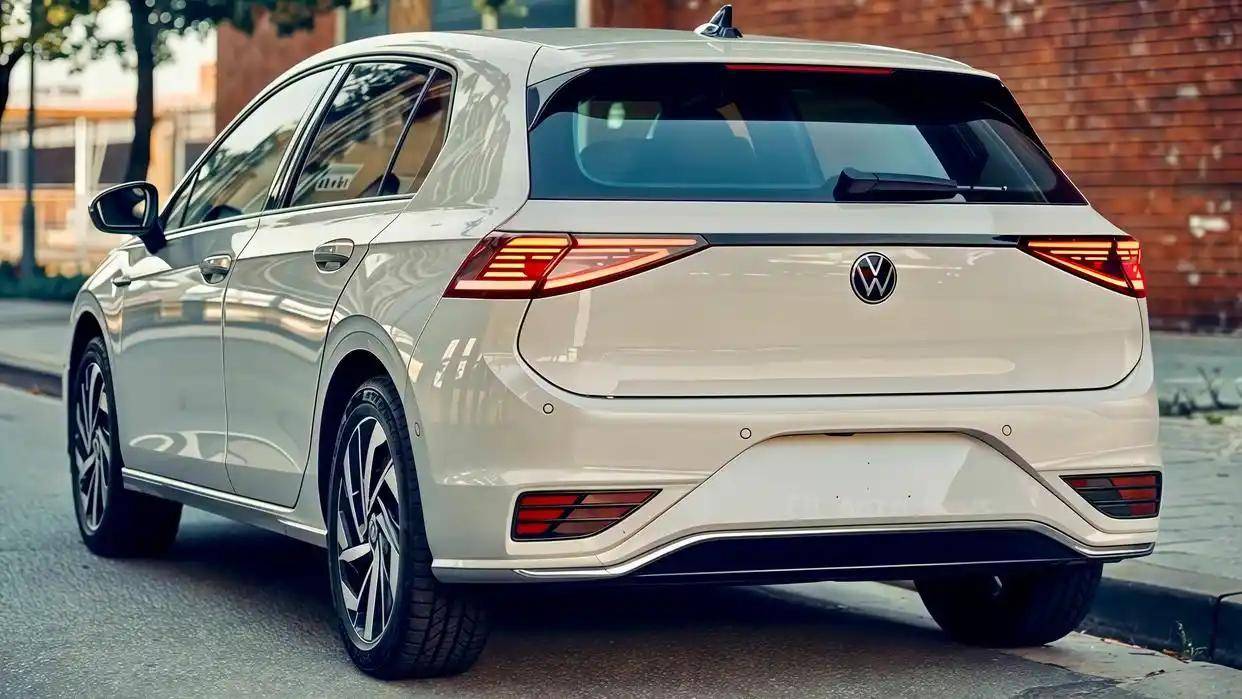 2026款大眾高爾夫曝光,1.5T輕混+160馬力+5.1L油耗,AR抬頭顯示不低頭